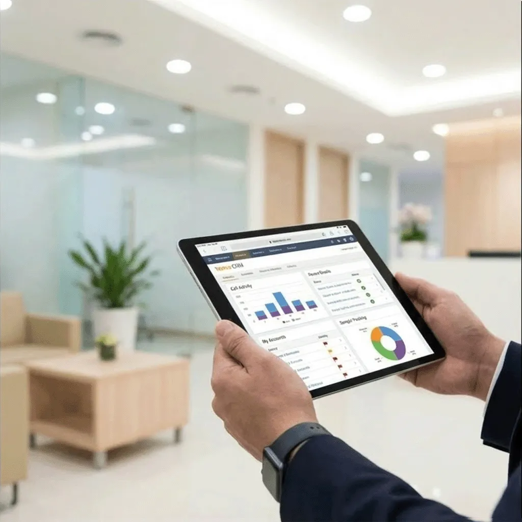 Veeva CLM solution on iPad